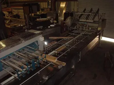 USED HINDS-BOCK MULTI-LANE MUFFIN BATTER DEPOSITING LINE