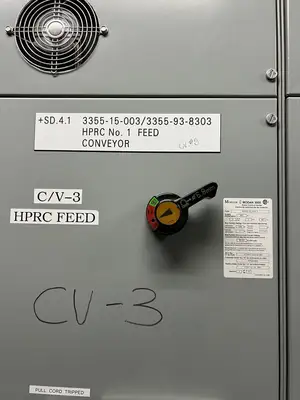 Modan 3000 VFD MCC, 600V, 3-Ph, 1200A, 15 Sections