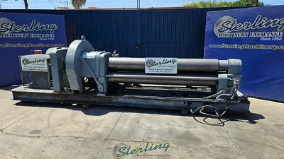 Used WEBB 9L-1208 Plate Bending Rolls including Pinch California US | Sterling Machinery Exchange #1467065