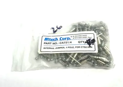 New | in-Stock Altech Internal Terminal Jumper 5mm 4-Pole 28-PACK Terminal Blocks Michigan US | Maverick Industrial Sales #1389144