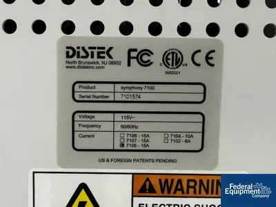 USED Distek Distek Dissolution System, Model Symphony 7100