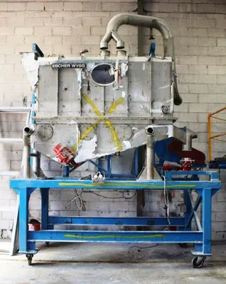 0.6 Sq. M Escher Wyss Fluid Bed Drier