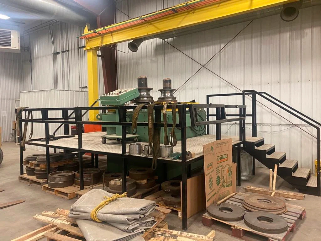 Haeusler HPR-15 Hydraulic 6.29" x 0.74" Horiz/Vert. Roll Bender