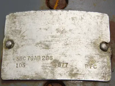 Vee-Arc 5BC79AB286 DC Motor 2.5 Hp 0-3000rpm 0-180VDC Foot Mount