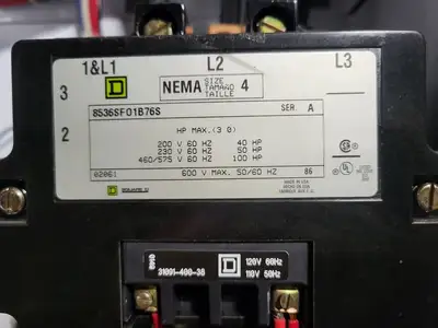 MCC Unit 100 hp, Nema 4