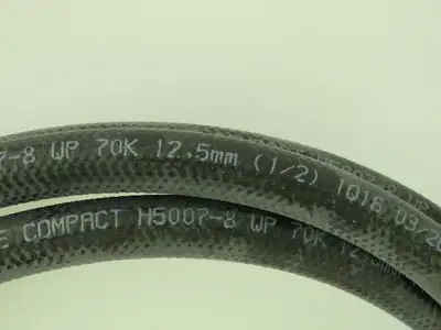 Parker H5007-8 Extreme Compact 1/2" x 12'  Hydraulic Hose Female JIC Swivel Ends