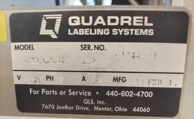 Used 2019 QUADREL ECONOLINE E100 Labelers California US | Machinery & Equipment #1459956