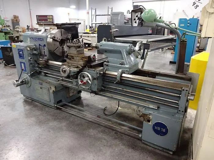 Used 1987 CAZANUEVE 28" X 60" GEARED HEAD ENGINE LATHE Engine Lathes Wisconsin US | Lemke Machinery Sales #482025