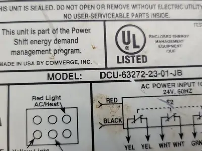 USED COMVERGE DCU-63272-23-01-JB