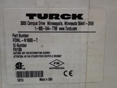 NEW TURCK FDNLN1600T
