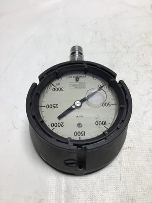 Weksler 0 to 3000 PSI Royal 4 1/2″ Air Pressure Gauge
