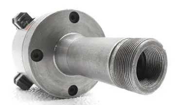 3 IN - 4 JAW LATHE CHUCK W/ 5C COLLET MOUNT