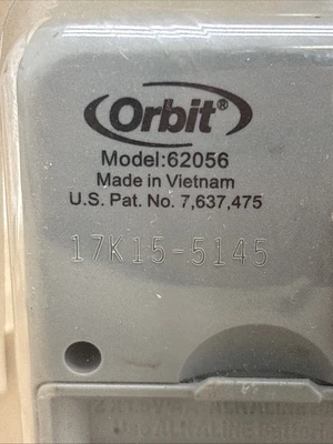 New | in-Stock Orbit 62058 Landscaping Equipment (Miscellaneous) Indiana US | J&J Industrial Supply #1230700