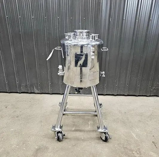 Used 20 Gallon Tank (Vessel), 316L Stainless Steel, Full Vacuum