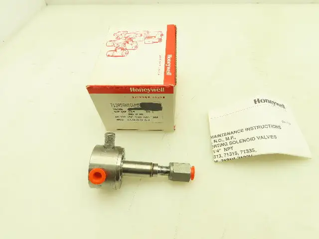 Honeywell Skinner 71395SN1GVM5 Solenoid Valve 3-Way NC 150 PSI 1/8" NPT No Coil