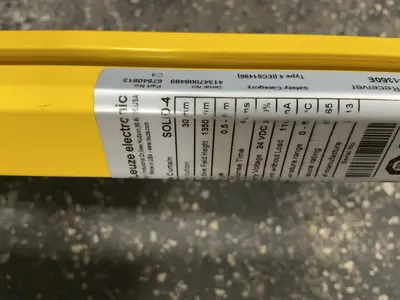 Used 2013 LEUZE ELECTRONIC SD4R301350E Light Curtains & Grids Ohio US | HGR 24 #1437936