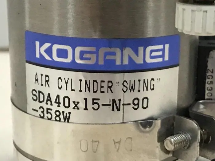Used KOGANEI SDA40X15-N-90-358W Cylinders Michigan US | Ideal Machinery #705033
