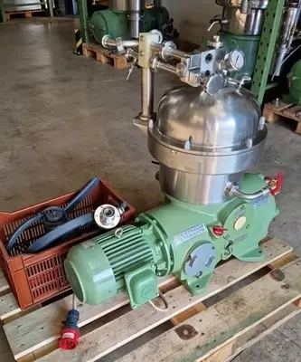 Westfalia SA 7-06-076 clarifier centrifuge, 316SS.