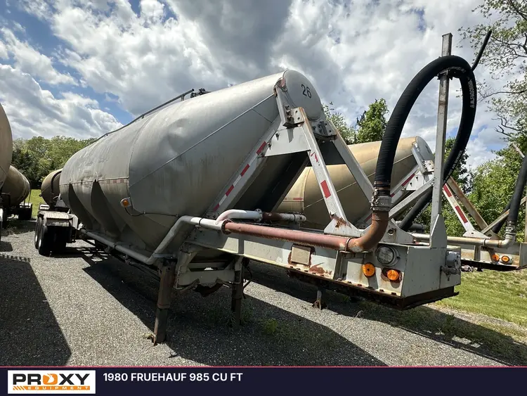 Used 1980 FRUEHAUF 985 CU FT Tanker Trailers Louisiana US | Proxy Equipment #1388810