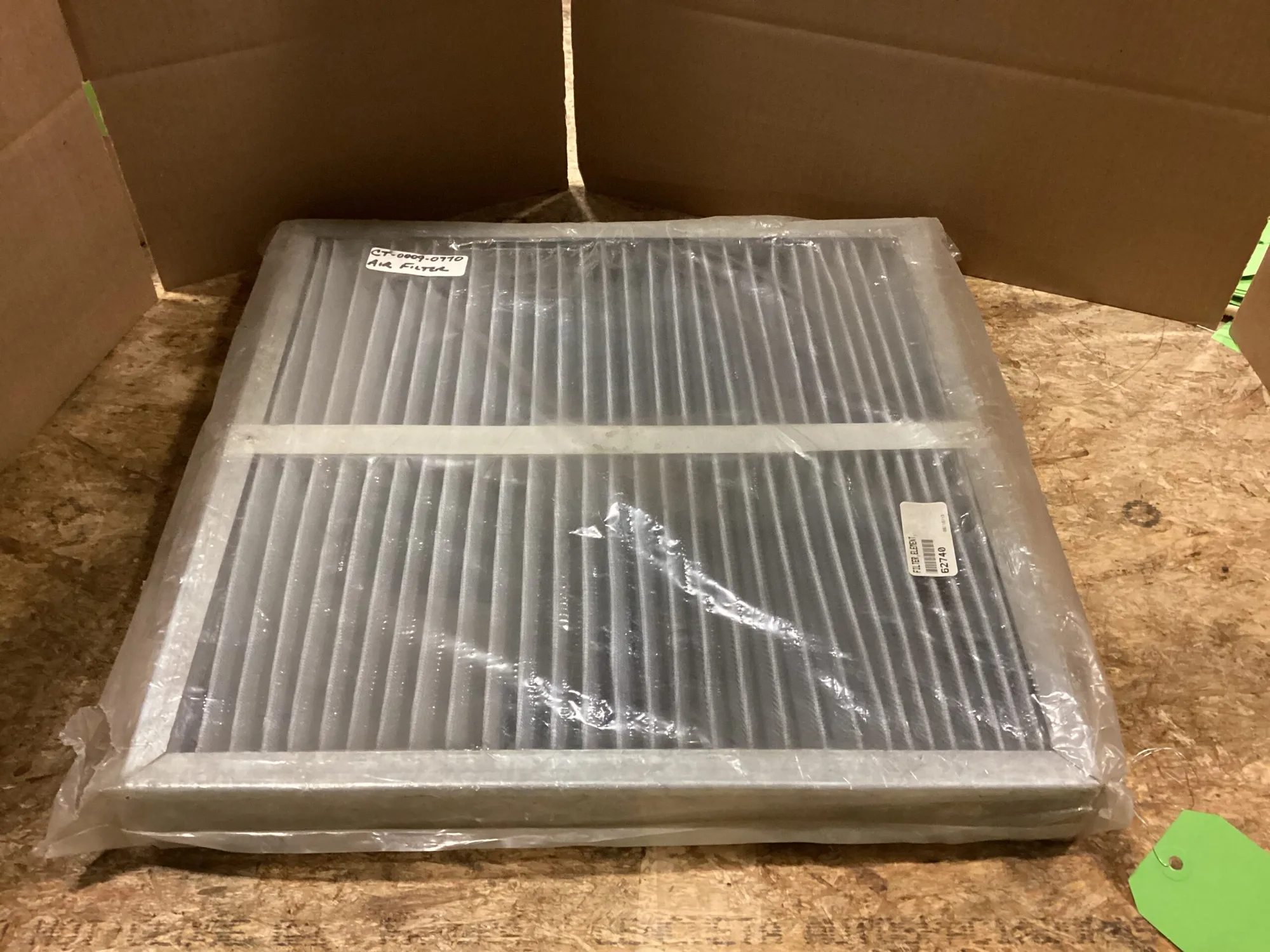 Dollinger 3508787 Panel Air Filter 18″ X 18″ X 2″ -NIB