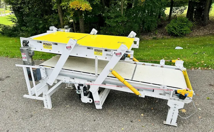 Used WESTFALIA 410D | 96” BAG FLATENNER Bag Machines Ohio US | Portage Packaging Systems, Inc. #394297