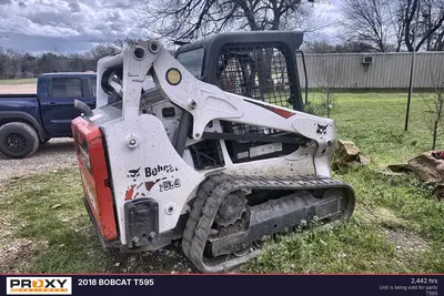 Used 2018 BOBCAT T595 Compact Track Loaders Texas US | Proxy Equipment #1383032