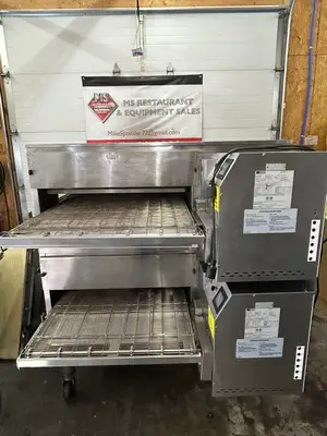 Middleby Marshall PS840G Double Stack Conveyor Oven 120,000 BTU Refurbished