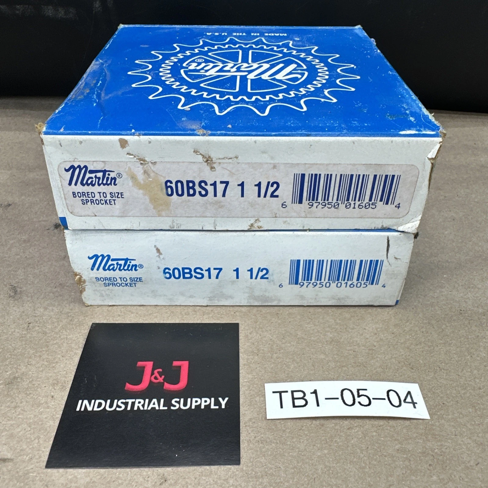 New | in-Stock Martin Sprocket & Gear 60BS17-1-1/2 Roller Conveyors Indiana US | J&J Industrial Supply #1292082