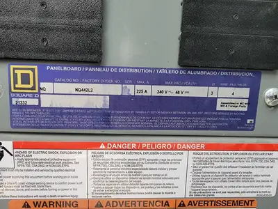 75 kVA Temporary Power Distribution Cart 600V Pri. 208Y/120V Sec.