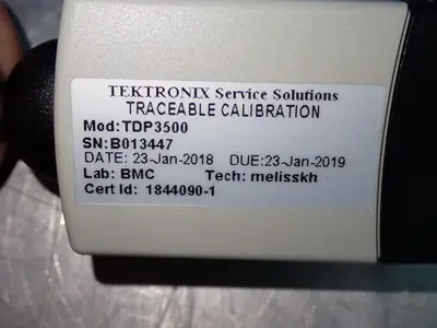 USED TEKTRONIX TDP3500