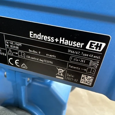 NEW Endress+Hauser 5W4C80-DEH9/0