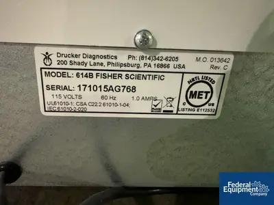 USED Fisher Scientific Fisher Scientific Horizon Centrifuge, model 614B
