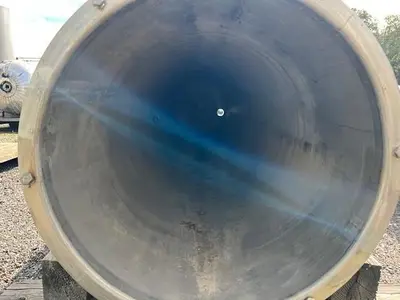 Tank, 350 Gallon, Stainless Steel, 2'6" X 10', Double Agitation, #C693490