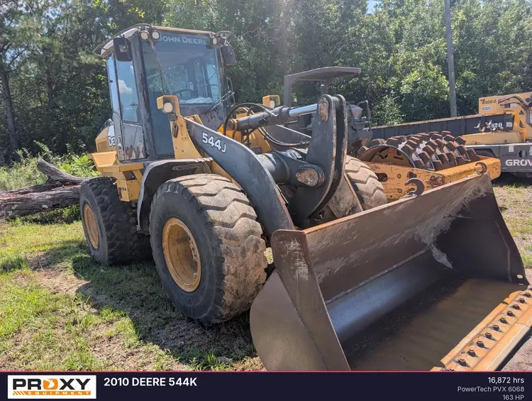 Used 2010 DEERE 544K Wheel Loaders Alabama US | Proxy Equipment #1388991