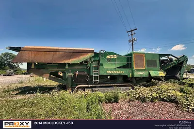 Used 2014 MCCLOSKEY J50 Jaw Crushers Pennsylvania US | Proxy Equipment #1385101