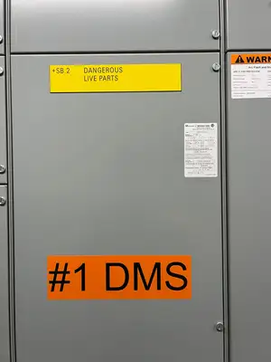 Modan 3000 VFD MCC, 600V, 3-Ph, 1200A, 6 Sections