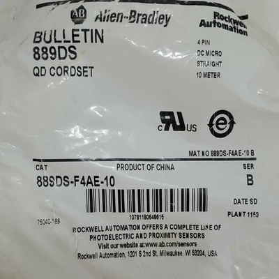 NEW Allen-Bradley 889DS-F4AE-10