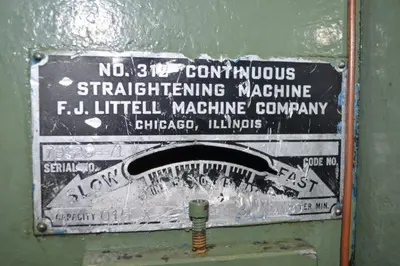 12" x .030" LITTELL STRAIGHTENER
