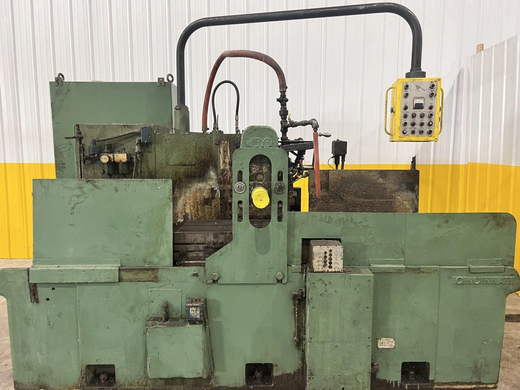 12" x 60" CINCINNATI MODEL #215-153 PLAIN HYPOWERMATIC HORIZONTAL BED-TYPE MILL / MILLING MACHINE: STOCK #20688