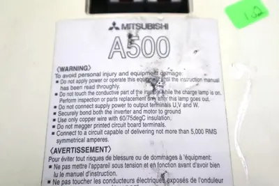 MITSUBISHI FR-A820 1.5K TFA INVERTER A500 240 V #L-220