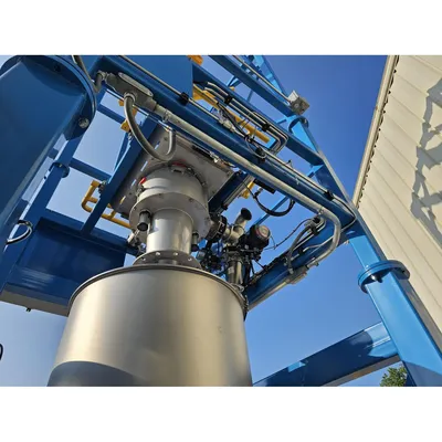 Surplus Material Transfer 4000 LB Bulk Bag Discharger Unloader food grade