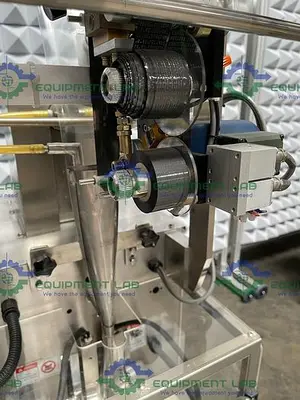USED ALPHA PACK PA-100L SINGLE LINE AUTOMATIC SACHET MACHINE