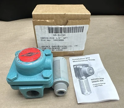 NEW Spence Engineering DA-S1C9A