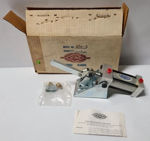 Destaco 810-S Pneumatic Hold Down Toggle Clamp Cylinder Stroke