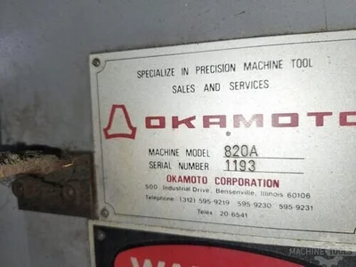 USED OKAMOTO 820A