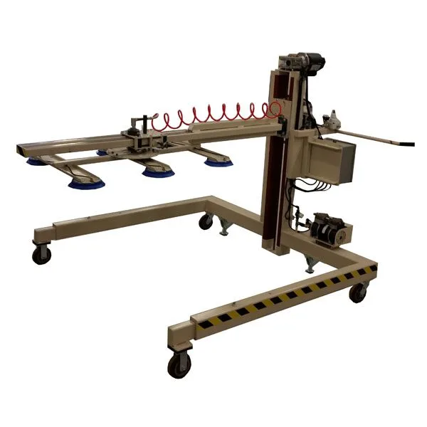 Evans Midwest EM 9265 Pivoting Vacuum Hoist with Rotating Arm