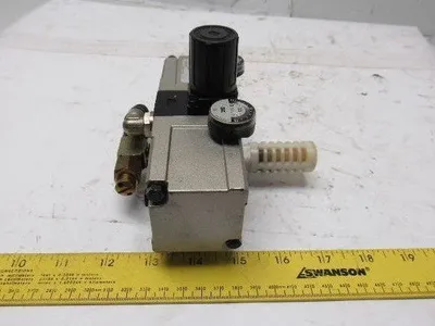 SMC EVBA1110 1-10 Bar Input 20 Bar Output Pressure Booster Regulator