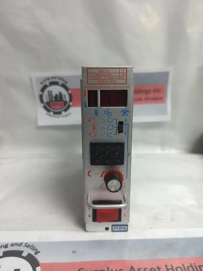 Used ATHENA IMP15 Industrial Controls Ohio US | Surplus Asset Holdings #1235619