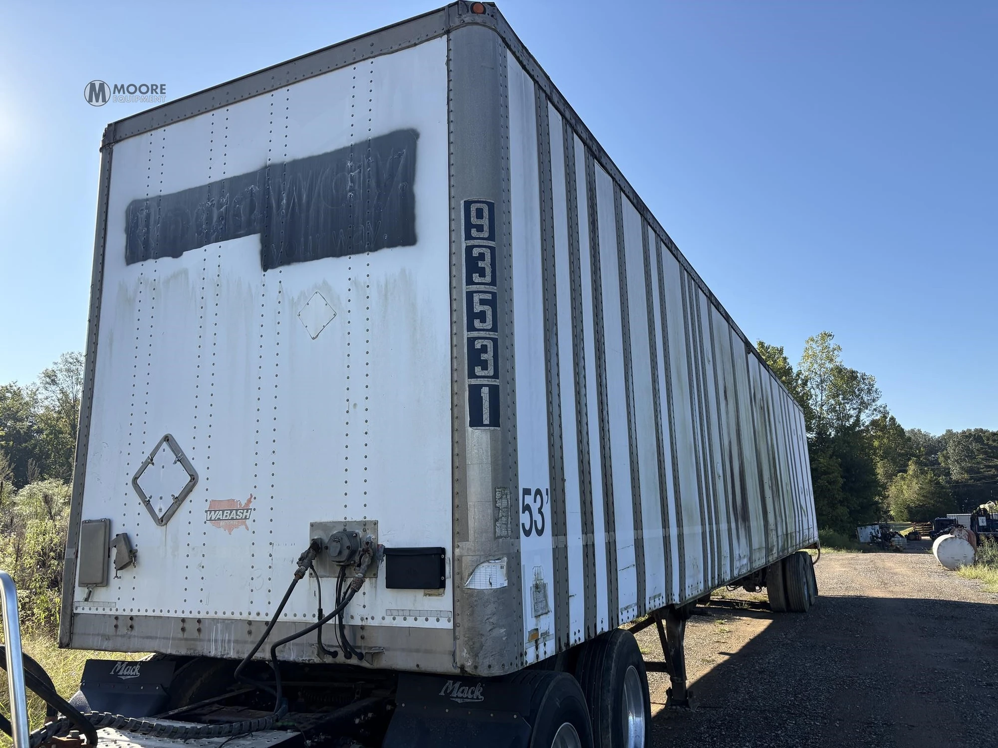 Used 1993 WABASH _UNKNOWN_ Box Trailers Tennessee US | Moore Equipment #1517345