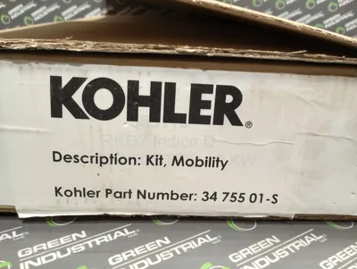 Kohler PRO12.3EFI 34 755 01-S Portable Generator Mobility Kit New NIB